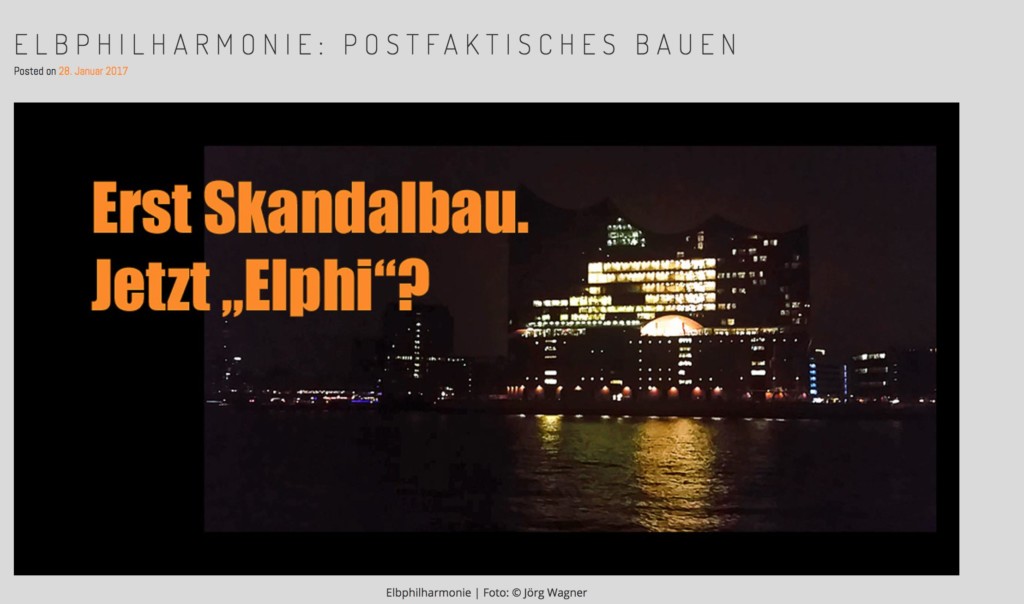 Elbphilharmonie Bild Jörg Wagner