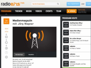 Radio Eins Medienmagazin Web